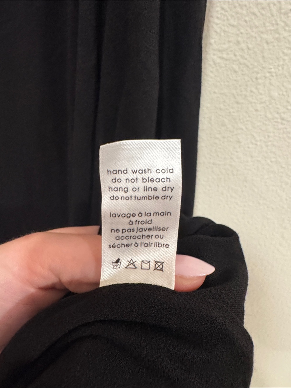 naked wardrobe Black Maxi Skirt - Smooth Full-Length Panel - Picture 4 of 10